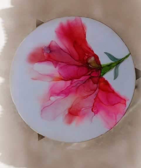 Ethereal Fade Flower Wall Art