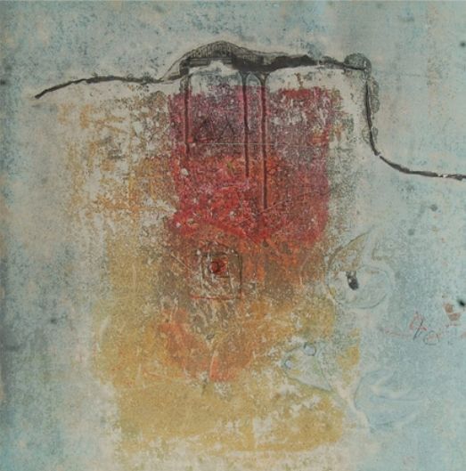 Subtle Abstract Mixed Media Art