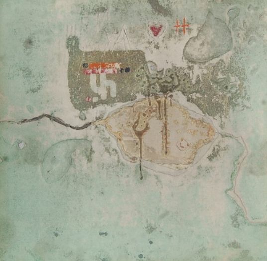 Textured Abstract Mixed Media Art