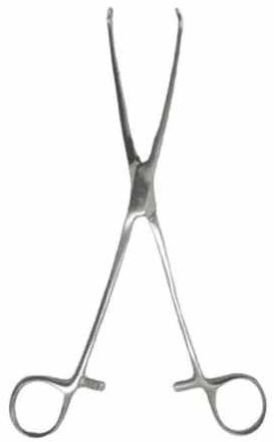 Stainless Steel Powder Coated Allis Tissue Forcep