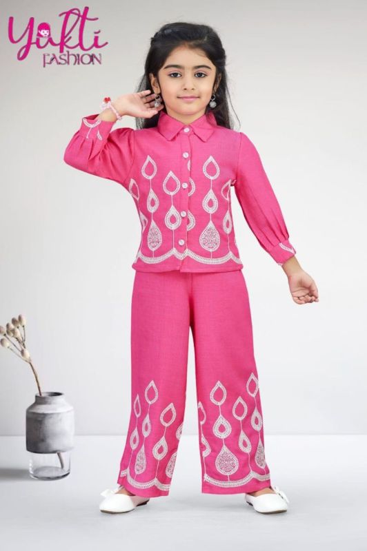 Kids Embroidered Western Dress