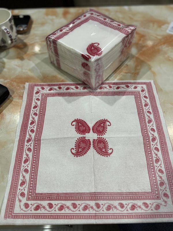Printed Tissue Paper Napkin
