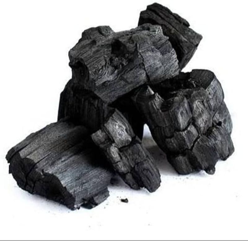 Black Hard Wood Dry Charcoal
