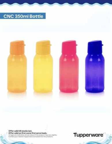 350 Ml Tupperware Fliptop CNC Bottles
