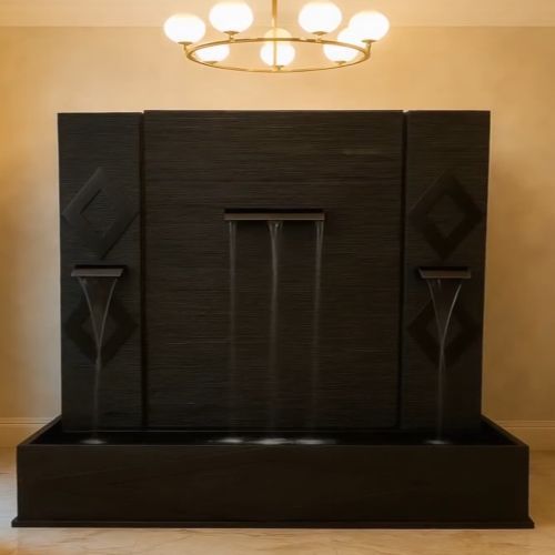 Granite Multi Stream Wall Fountain