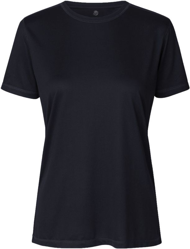Riyu Classic Black Women’s Round Neck T Shirt