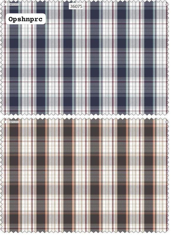 Premium Oxford Check Shirting Fabric
