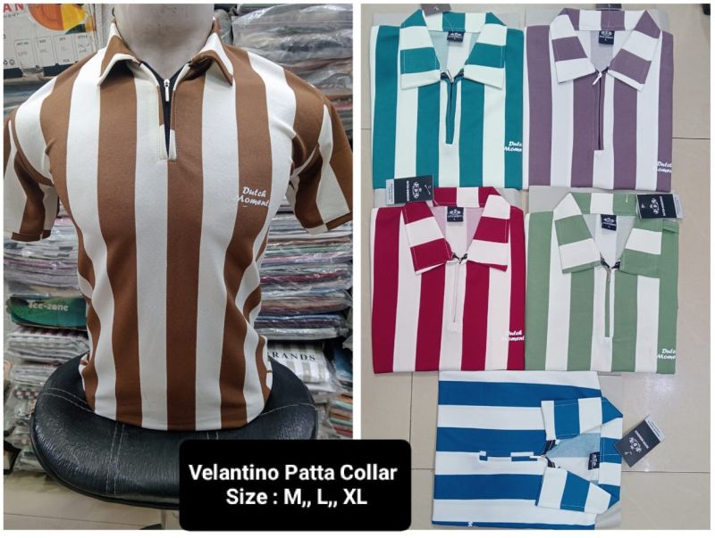 Mens Valentino Patta Polo T Shirt
