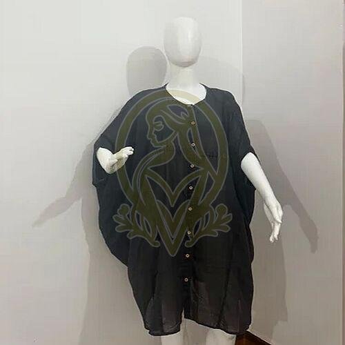 Ladies Black Kaftan Kurti