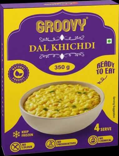 Groovy Dal Khichdi Ready To Eat Food