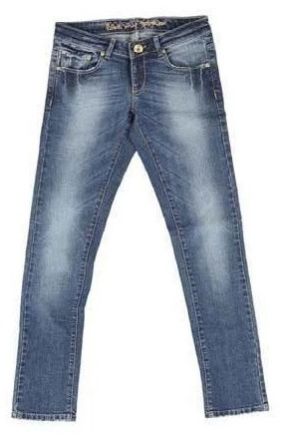 Mens Faded Denim Jeans