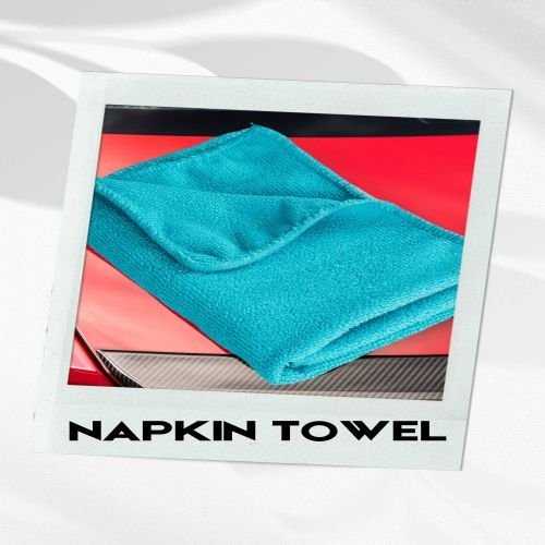 Aqua Blue Napkin Towel