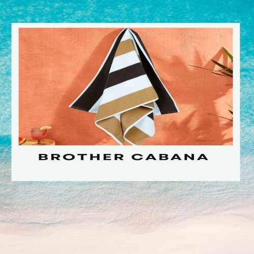 Bold Cabana Stripe Beach Towel
