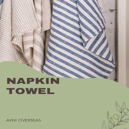 Classic Striped Kitchen Napkin Towel