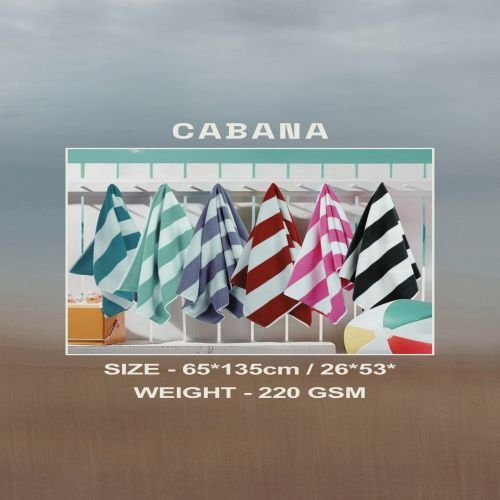 Coastal Cabana Striped Towel