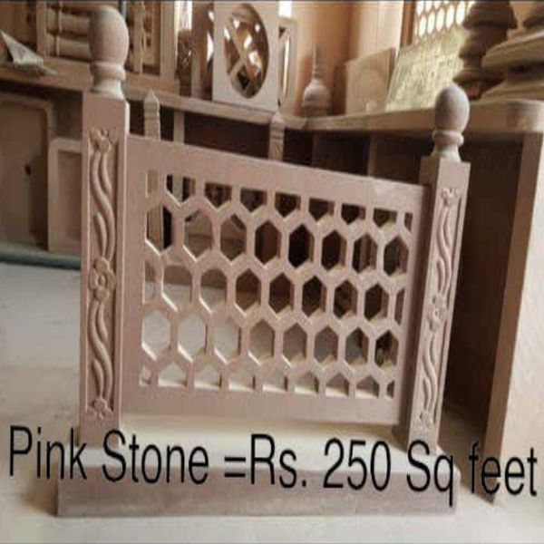 Pink Stone Jali
