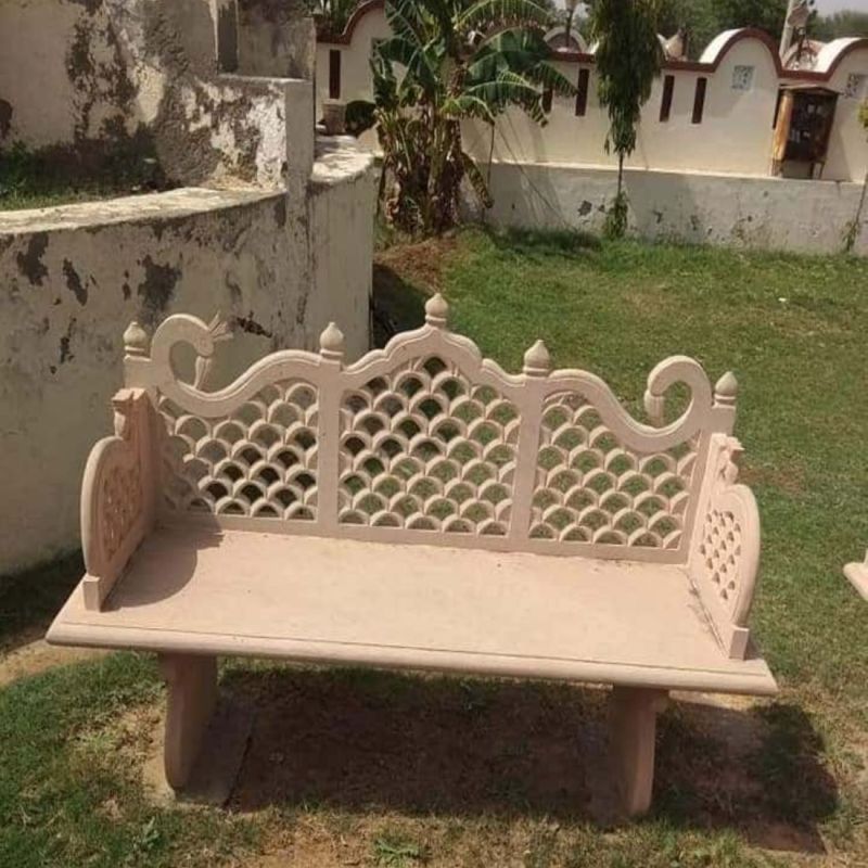 Stone Garden Bench