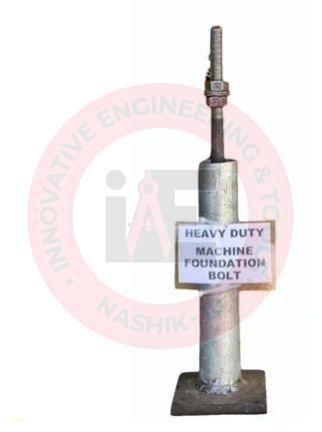 Mild Steel Heavy Duty Zinc Flake Foundation Bolt