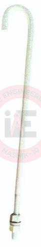 Mild Steel J Type Zinc Flake Foundation Bolt