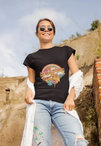Sunshine Soul Round Neck T Shirt