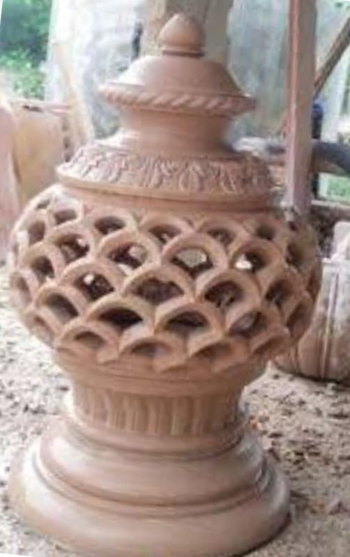 Crefted Sandstone Garden Lamps