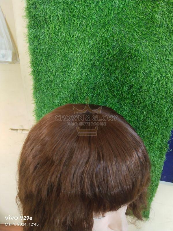 Women Brown Short Hair Wig