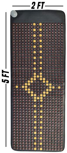 CY Healthcare CYM729 Brown Yellow Tourmoline Heating Mat