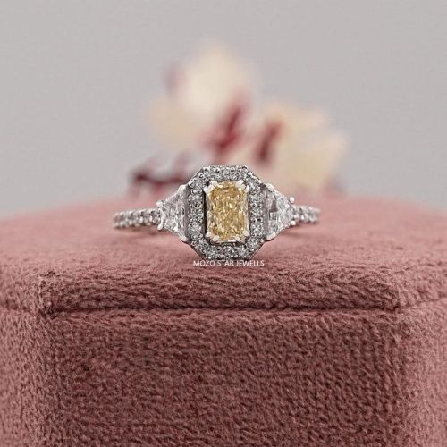 Radiant Cut Lab Grown Diamond Ring