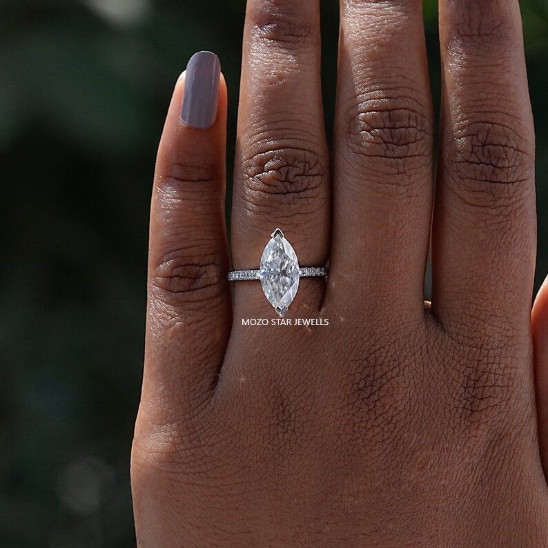 Wedding Moissanite Ring