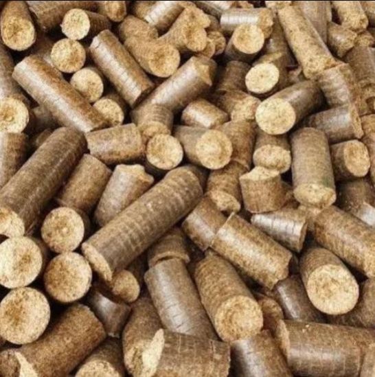 Groundnut Shell Biomass Briquettes
