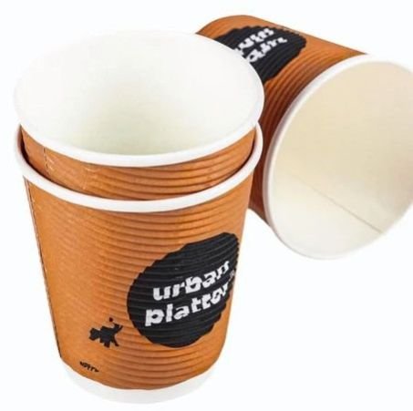 5oz Double Wall Printed Rippled Cup