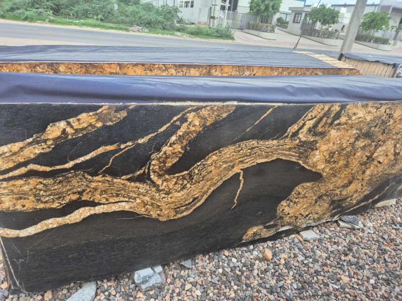 Spider Gold Granite Slab