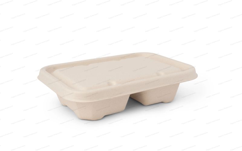 Sugarcane Bagasse Square Food Container