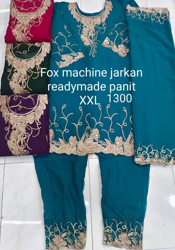 Embroidered Fancy Ladies Jarkan Suit Set