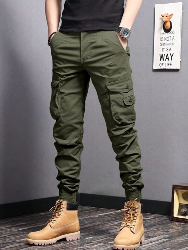 Mens Cotton Jogger Pants