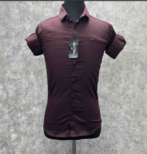 Men's Solid Casual Wear Full Sleeve Shirt