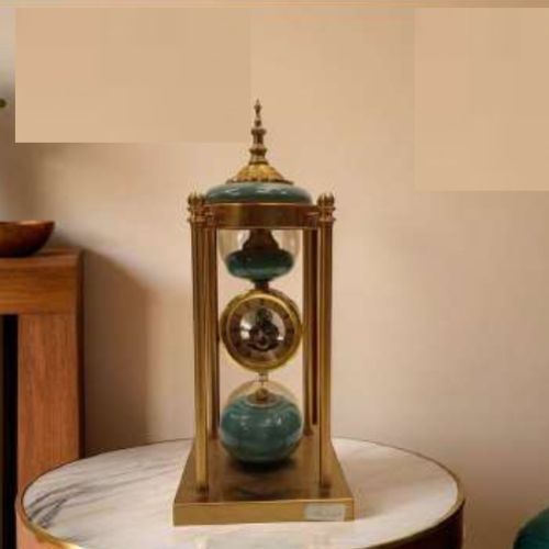 Hourglass Table Clock