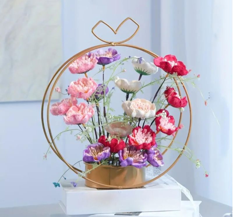 MTD14 Metal Wall Hanging Flower Vase
