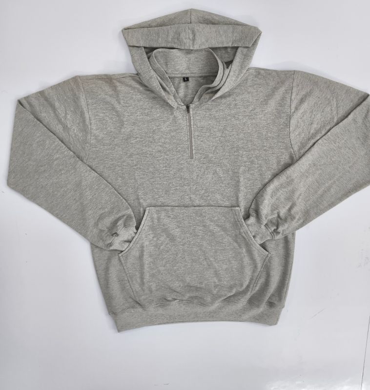 Unisex Plain Full Sleeves Hoodie