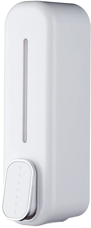 400ml White Wall Mounted Liquid Soap Dispenser