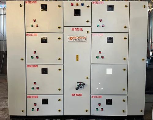 Three Phase Motor Starter Control Panel
