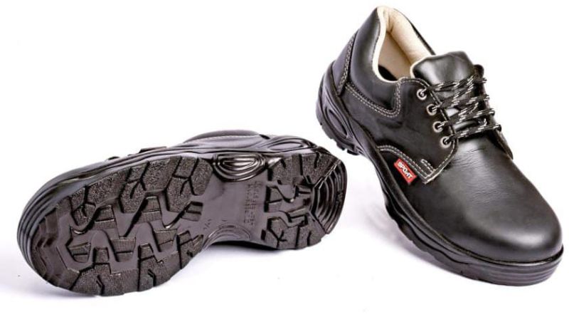 Softy Leather Safety Shoes With Metal Toe