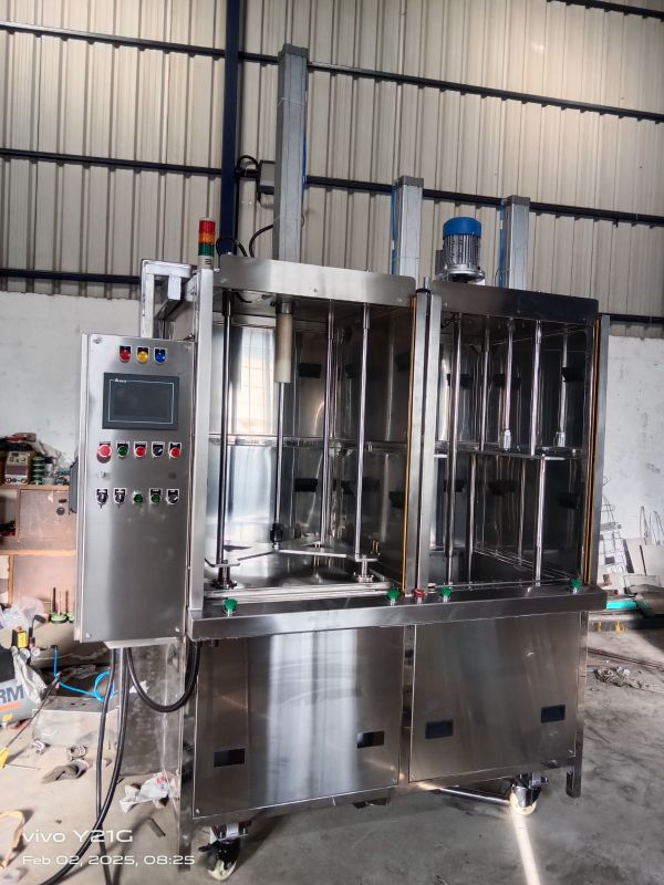Automated 2 Stage Ultrasonic Cleaning Machine 200 Ltr
