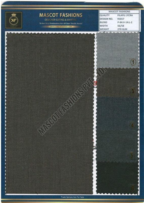 Filafil Lycra Suiting Fabric