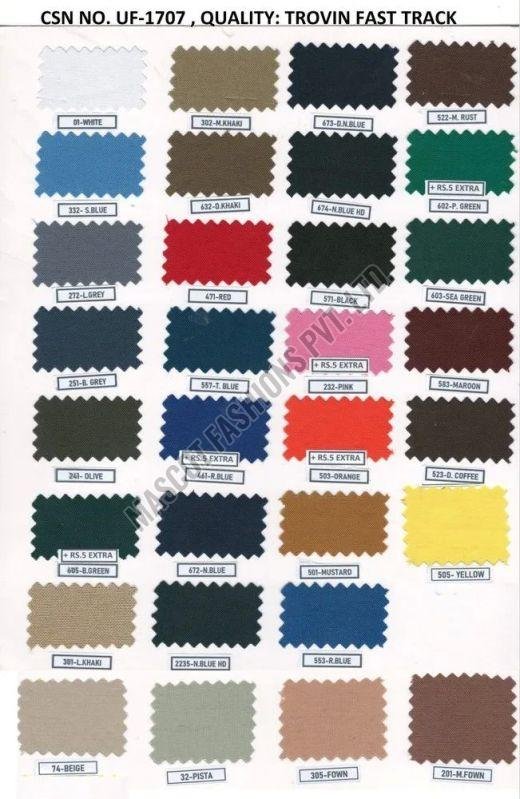 Polyester Viscose Suiting Fabric