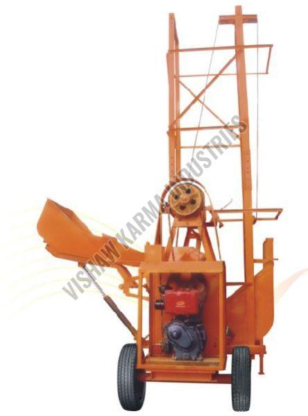 Concrete Mixer with Lift