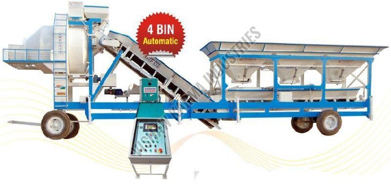 VKC 20-4 BIN Automatic Mobile Concrete Batching Plant