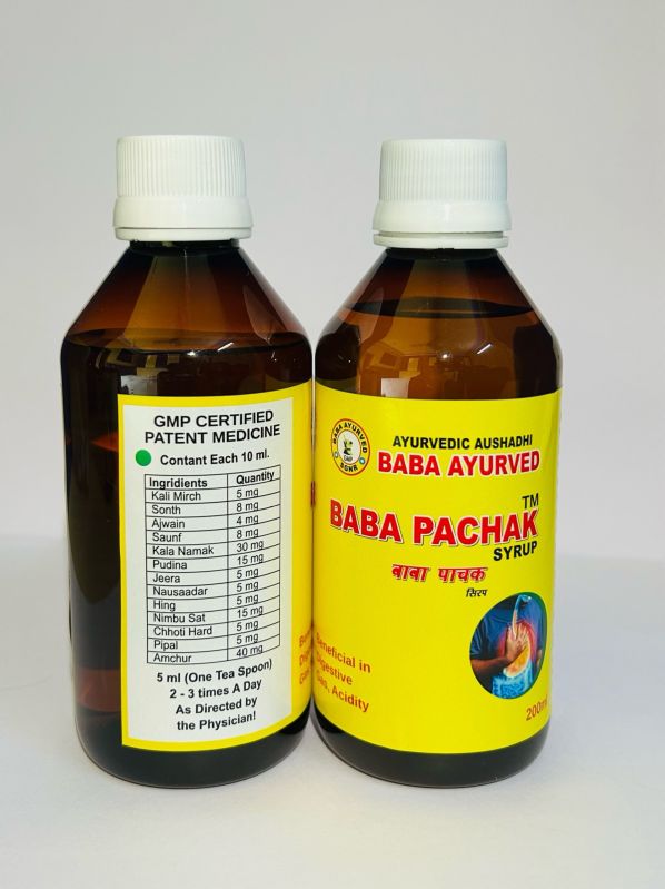 200 Ml Baba Pachak Ayurvedic Digestive Syrup