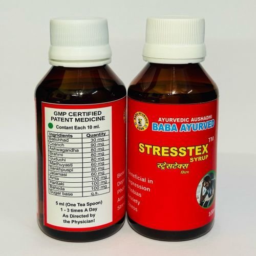 200 Ml Stresstex Ayurvedic Stress Relief Syrups