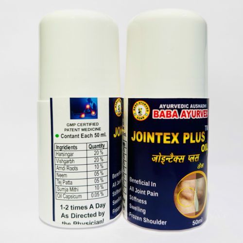 50 Ml Jointex Plus Ayurvedic Joint Pain Relief Oil